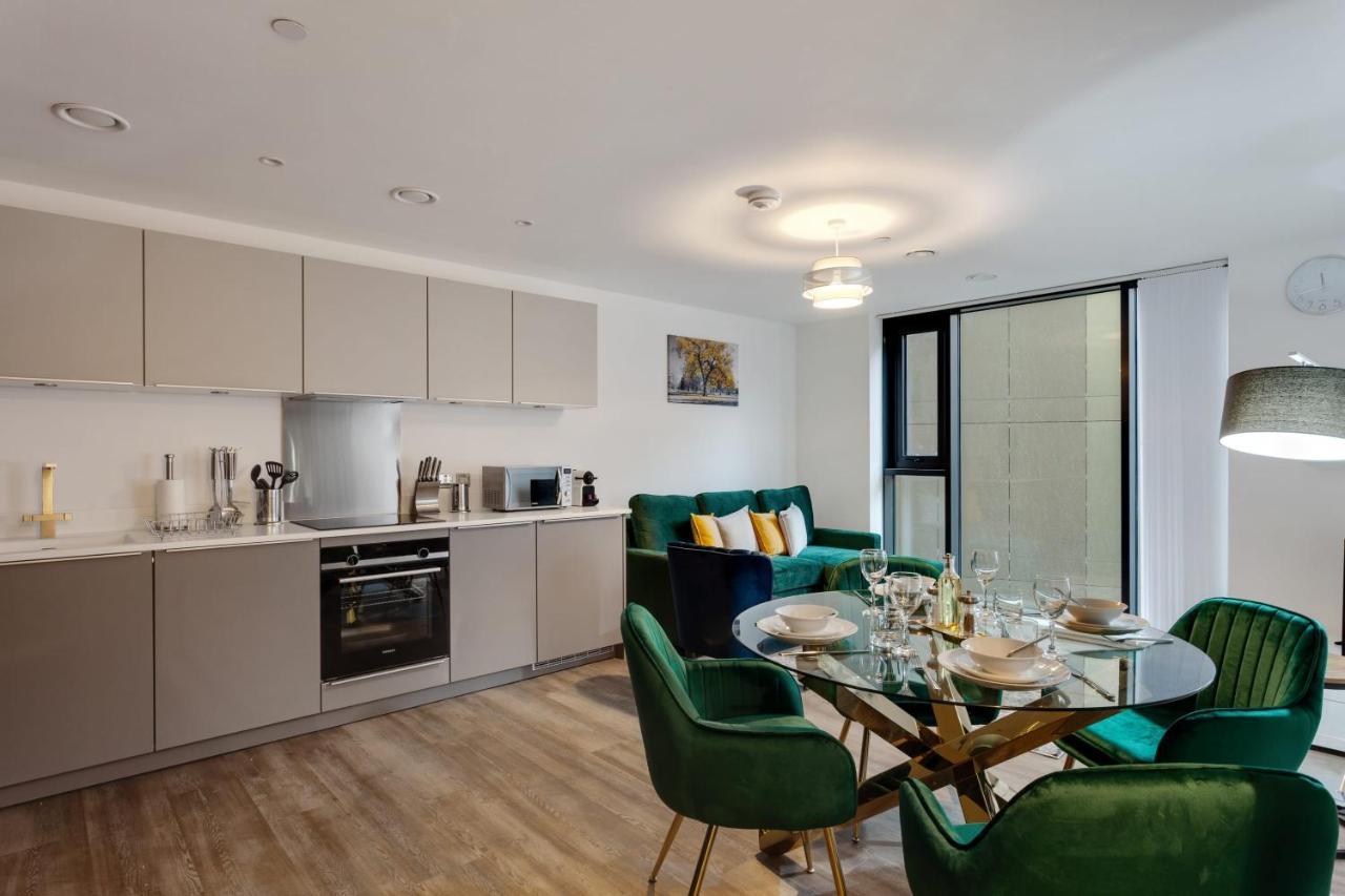 Stunning Modern 1Br Flat In Central 伯明翰 外观 照片
