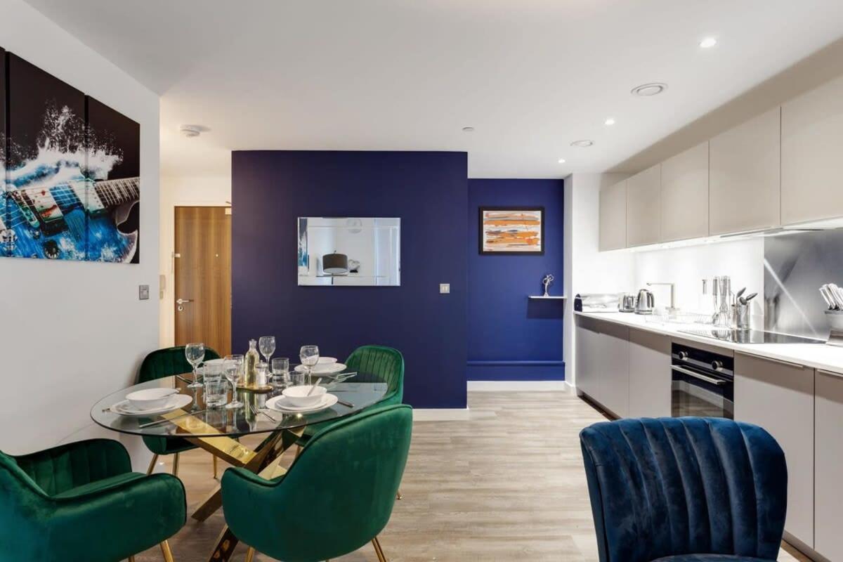Stunning Modern 1Br Flat In Central 伯明翰 外观 照片