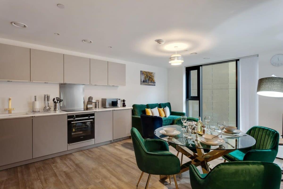 Stunning Modern 1Br Flat In Central 伯明翰 外观 照片